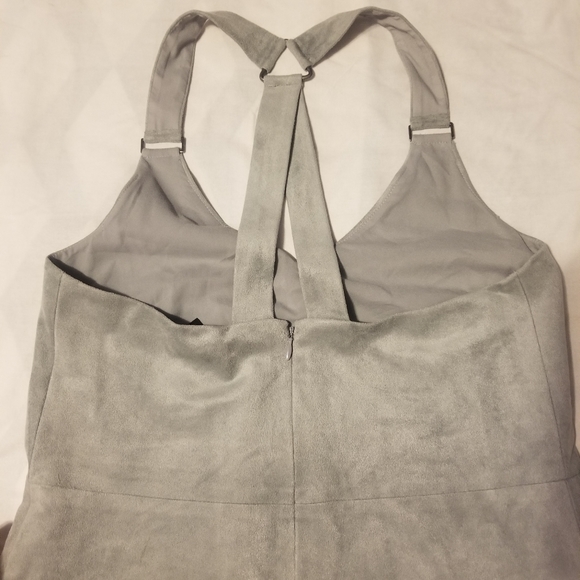 BCBGMAXAZRIA Suece Mini Dress Color Light Gray Size XXS - Picture 11 of 13